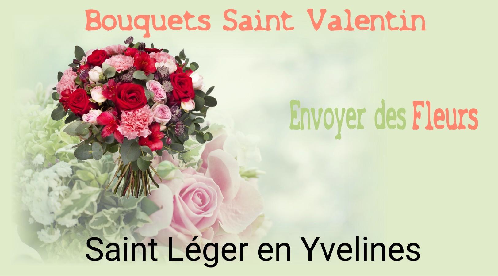 Roses de Saint-Valentin livrées à Saint-Léger-en-Yvelines